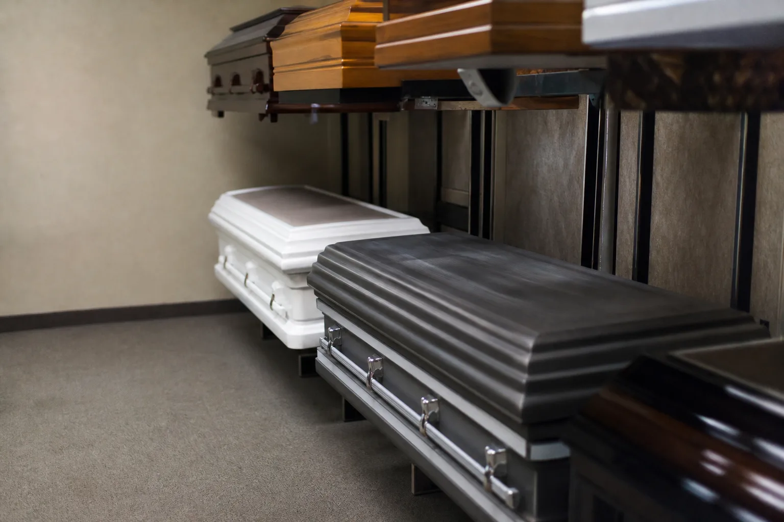 Renting a casket, using a tray, or using nothing at all. What to check first